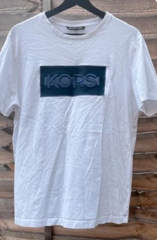 Michael Kors Men's White Logo T-Shirt